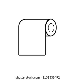 kitchen paper simple line icon