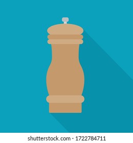kitchen pepper mill - vector illustration