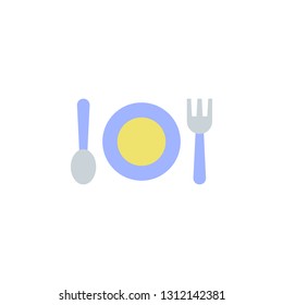 Kitchen, plate icon. Element of kitchen accessories color icon. Premium quality graphic design icon. Signs and symbols collection icon for websites, web design, mobile app