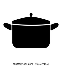 Kitchen pot icon