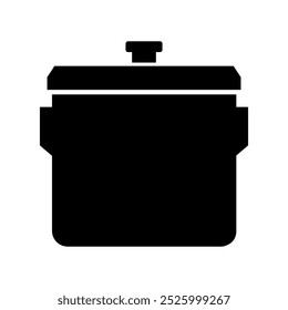 Maceta de cocina ilustrada en Vector sobre fondo