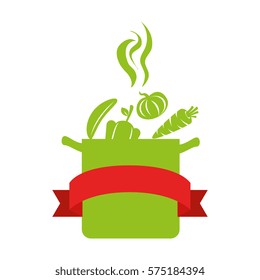 kitchen pot utensil icon