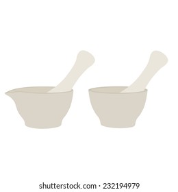 Kitchen pounder, pounder isolated, porcelain pounder, kitchenware