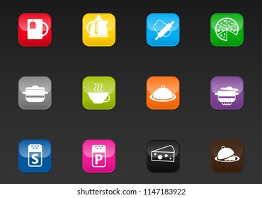 kitchen professional web icons for your design