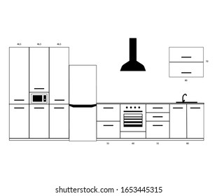 182 Basic kitchen cabinets Images, Stock Photos & Vectors | Shutterstock