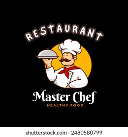 Kitchen and Restaurant Food Catering Logo