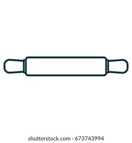 kitchen roller isolated icon