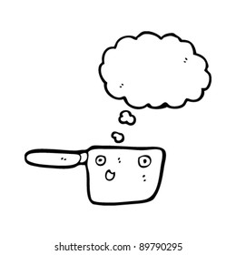 kitchen saucepan cartoon character