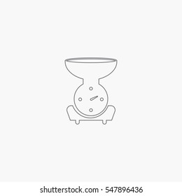 kitchen scale icon