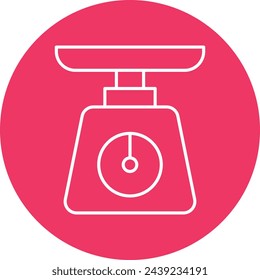 Diseño De Iconos De Escala De Cocina Para Uso Personal Y Comercial.