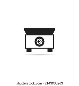 kitchen scale icon vector illustration