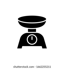 Kitchen Scale icon vector sign and symbols on trendy design 