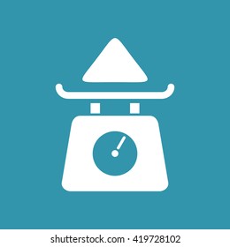 Kitchen Scale Icons. Eps-10.