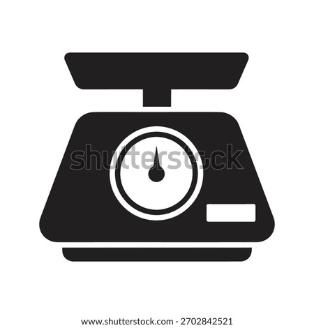 Kitchen scale symbolizing weight measurement and food portion control