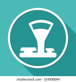 Kitchen scales icon