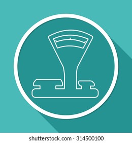 Kitchen scales icon