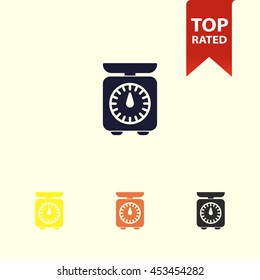 kitchen scales icon