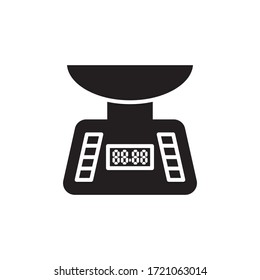 Kitchen Scales Icon In Trendy  Design Vector Eps 10