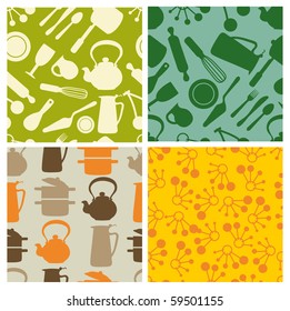 kitchen - seamless pattern