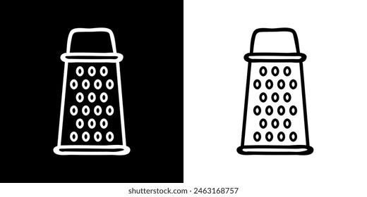 Küchenset. Kochwerkzeuge. Bild von Kochutensilien. Bild von Küchengeräten. Schwarzes Logo. Silhouetten-Logo