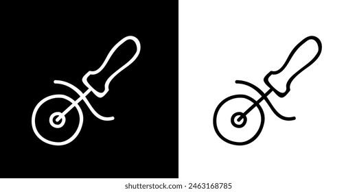 Kitchen set. Cooking tools. Image of cooking utensils. Image of kitchen tools. Black logo. Silhouette logo