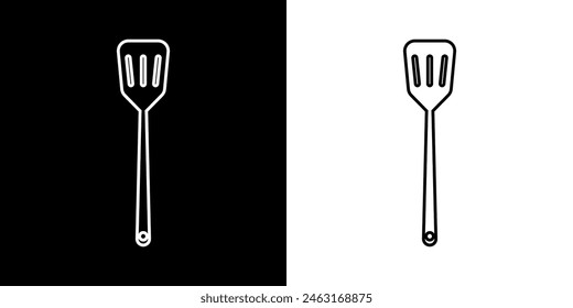 Kitchen set. Cooking tools. Image of cooking utensils. Image of kitchen tools. Black logo. Silhouette logo