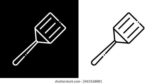 Kitchen set. Cooking tools. Image of cooking utensils. Image of kitchen tools. Black logo. Silhouette logo