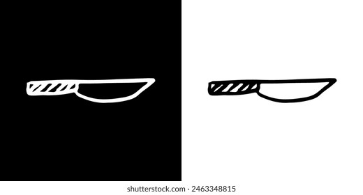 Kitchen set. Cooking tools. Image of cooking utensils. Image of kitchen tools. Black logo. Silhouette logo.