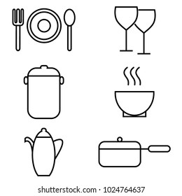 kitchen set icon