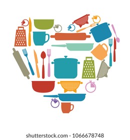 Kitchen Set Utensils Icons