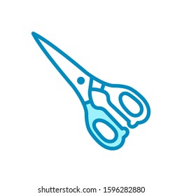 kitchen shears - scissor icon vector design template