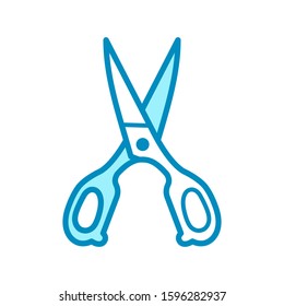 kitchen shears - scissor icon vector design template