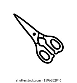 kitchen shears - scissor icon vector design template