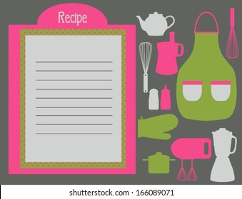 Kitchen Shower recipe card