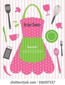 kitchen shower. vector illustration