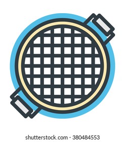 Kitchen Sieve Vector Icon