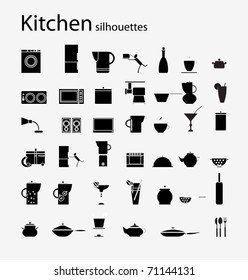 Kitchen  silhouette