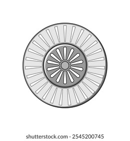 desenho animado do dreno da pia da cozinha. manutenção da limpeza, desentupimento da reparação, armadilha de descarte do dreno da pia da cozinha. símbolo isolado ilustração do vetor