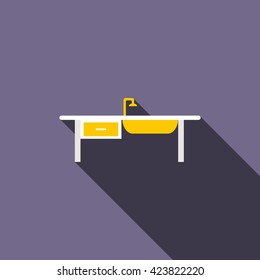 Kitchen sink icon
