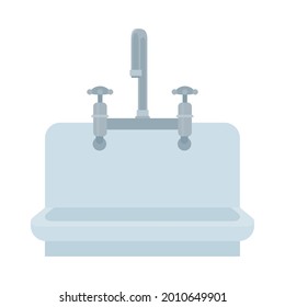 kitchen sink icon on white background