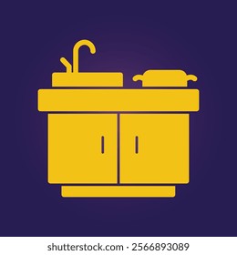 Kitchen Sink trendy artwork lovely abstract vector illustration colorful valuable design.eps