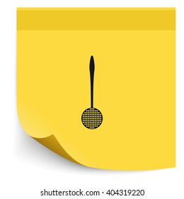 Kitchen skimmer icon.