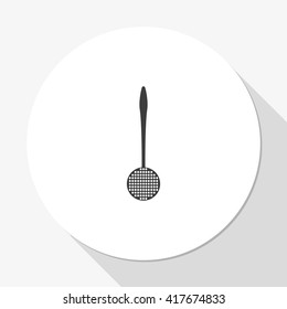 Kitchen skimmer icon.