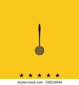Kitchen skimmer icon.