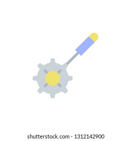 Kitchen, slotted icon. Element of kitchen accessories color icon. Premium quality graphic design icon. Signs and symbols collection icon for websites, web design, mobile app
