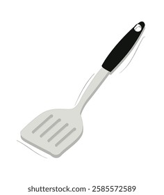 kitchen spatula clipart vector illustration.