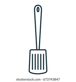 kitchen spatula cutlery icon