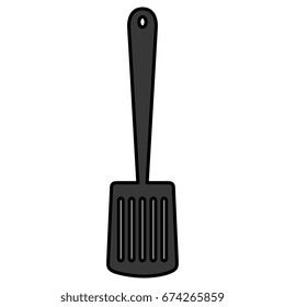 kitchen spatula cutlery icon