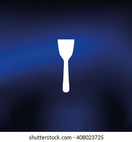 Kitchen spatula icon.