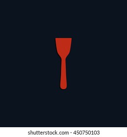 Kitchen spatula icon.